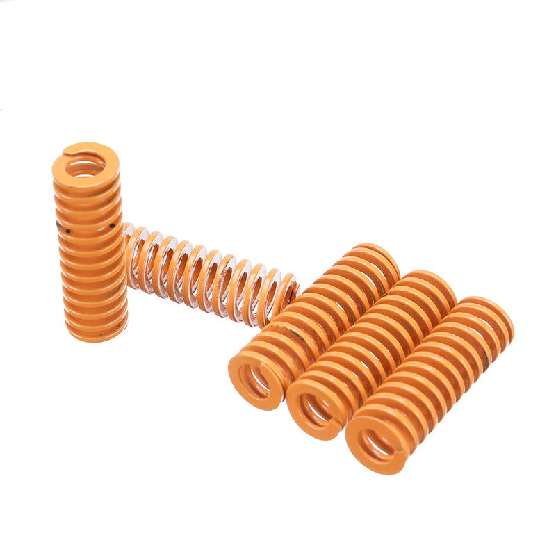 12Pcs Yellow 3D Printer Heated bed Leveling Spring for CR-10/MK3 Printer