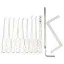 Stainless Steel Classic Mini Single Hook Unlocking Tools for Locksmith