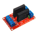 5Pcs Two Way 2CH Channel Solid State Relay Module For