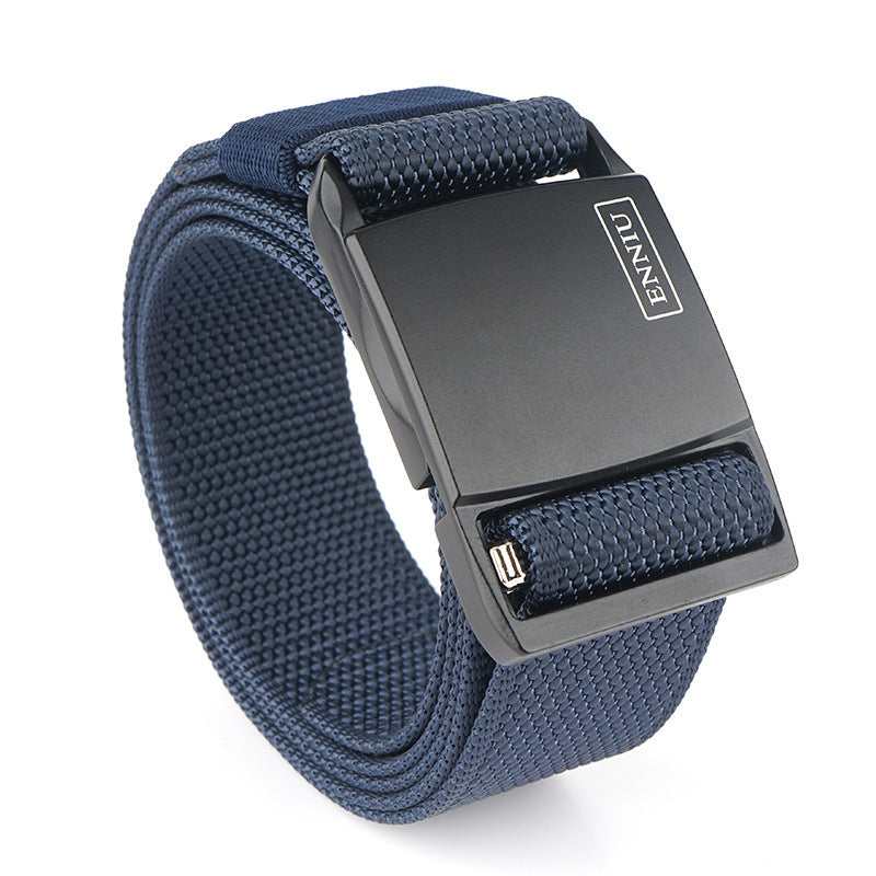 ENNIU 125cm 100D Nylon Magnetic Quick Release Buckle Heavy Duty Tactical Belt Men's Waist Belt