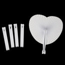 48 pcs Fan White Paper Deco Decoration Wedding Party Gift for the Guests An U6A9