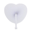 48 pcs Fan White Paper Deco Decoration Wedding Party Gift for the Guests An U6A9
