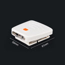 Mini Infrared 3LED Hat Light / Induction Clamp Light Outdoor USB Charging E8E5