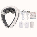 3 Heads Pulse Smart Neck Cervical Pain Relief Massager Remote Control Pulse Neck Cervical Massage With Far Infrared Heating Electric Massager
