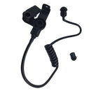 2 Pack BLACK Replacement Acoustic Tube with Elbow, key & EarTip,Intercom ai Q9S3