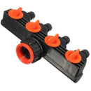 Hot Garden Tools Water Pipe Fittings 4-way Water Separators Irrigation Supp