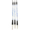 3Pcs Brush Pen Blue And White Picture Chinese Japanese Calligraphy