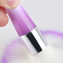 Convenient Colorful Nail Brush For UV Gel Nail Art Dust Cleaner Random Colo R1I8