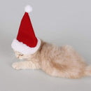 Christmas Cute Set Cat Puppy Red Hat With Muffler Fashion Gift M I5O2