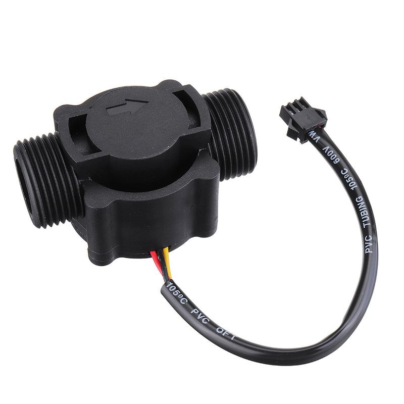 FS300A G3/4 DN20 Hall Flow Sensor 6 Points Air Conditioning Water Flow Sensor 1-60L/MIN