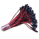 12V DC Power 5.5x2.1mm Pigtail Male Female Cable Plug CCTV Camera LED Light K9P2