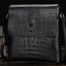 New Men's Alligator Pattern Flap Shoulder Bags For Men Messenger Bag Busine