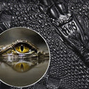 New Men's Alligator Pattern Flap Shoulder Bags For Men Messenger Bag Busine