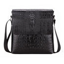 New Men's Alligator Pattern Flap Shoulder Bags For Men Messenger Bag Busine
