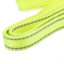 Reflective Lining Pet Dog Lead Leash with Clip (2.5cm, Yellow) E1K9