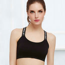 Sports bra sweat fast drying antibacterial deodorant yogaware fitness ladie
