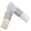 Napkin Rings Rhinestone Napkin Rings Adornment For Wedding Party (100 PCS,