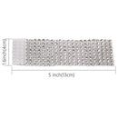 Napkin Rings Rhinestone Napkin Rings Adornment For Wedding Party (100 PCS,