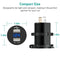 USB Car Socket 12V Car Charger 5V 4.2A Dual USB Car Charger Waterproof Car  I3U2