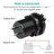 USB Car Socket 12V Car Charger 5V 4.2A Dual USB Car Charger Waterproof Car  I3U2