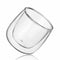 Clear Double Layer Insulated Water Coffee Cup Heat Insulation Transparent Glass Tea Cup