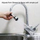 Stainless Steel 360 Degree Rotatable Water Saving Faucet Tap Aerator Faucet C5K9
