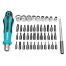 PENGGONG 8125B 47 in 1 Socket Driver Wrench Precision Screwdrivers Repair Tool Set