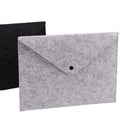 1PC Simple Solid A4 Big Capacity Document Bag Business Briefcase File Folde X4C5