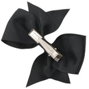20pcs Big Hair Bows Boutique Girls Alligator Clip Grosgrain Ribbon Headband