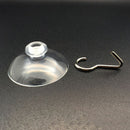 suction sucker window hooks clear wire hook 32MM ( pack of 10 ) K2T3