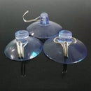 suction sucker window hooks clear wire hook 32MM ( pack of 10 ) G3L1