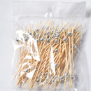 Handmade Cocktail Picks 300 Count Sticks Wooden Toothpicks Party Supplies S T5A3