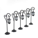 5 PCS Streetlight Shape Wedding Party Reception Place Card Holder Number NamF6T4