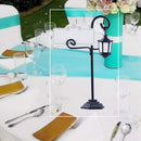 5 PCS Streetlight Shape Wedding Party Reception Place Card Holder Number Na