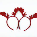 Christmas Headband Antlers Ear Hair Hoop Christmas Party Hair Accessories Deer Hair Buckle Decorati