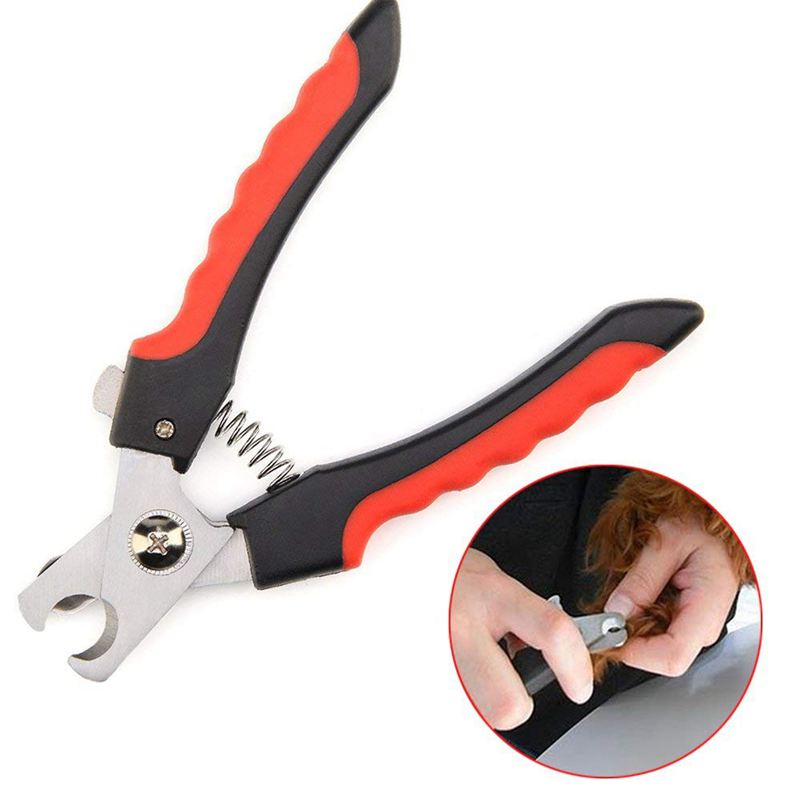 Dog Nail Clippers Pet Claw Trimmer Cat Puppy Grooming Scissors Cutter Large