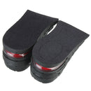 3-Layer 6cm Unisex Shoe Insole AIR Cushion Heel Insert Increase Taller Height Lift Pads