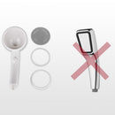 ABS High Pressure Rain Bath Hand Shower Sprayer 360 Rotation Water Saving B