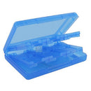Blue 28 in 1 Game Memory Card Micro-SD Case Holder for Nintend NDS NDSi LL  N7G7