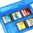 Blue 28 in 1 Game Memory Card Micro-SD Case Holder for Nintend NDS NDSi LL  N7G7