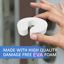 Door Pinch Guards 12 Pack Baby Proof Doors Extra Soft Sleek Design Child Sa