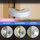 Door Pinch Guards 12 Pack Baby Proof Doors Extra Soft Sleek Design Child Sa