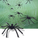 30pcs Halloween Screaming Plastic Spiders Sprinkles Joking Toys Party Hallo