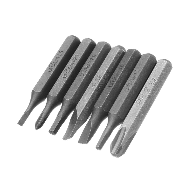 MINI ES-B7 4mm Hex Shank S2 Alloy Steel Screwdriver Bit Set for ES120 Electric Screwdriver