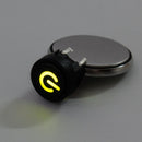 10Pcs Green LED Power Symbol Momentary Latching Switch LED Light Push Button SPST