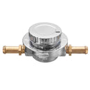 Adjustable 1-5 PSI Flow Fuel Pressure Carburettor Carb Regulator + 8mm 10mm Tail