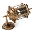 Outdoor Bronze Antique Exterior Wall Light Fixture Aluminum Glass Lantern Garden Lamp