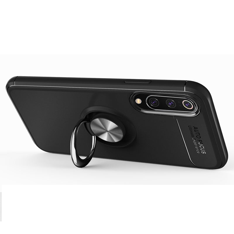 Bakeey 360 Rotating Ring Holder Magnetic Adsorption Shockproof Protective Case for Xiaomi Mi9 SE