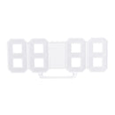 TS-S60 Upgrade Version 3D LED Clock Color Changeable Blue White Red LED Wall Clock Modern Table Living Room Digital Alarm Clock