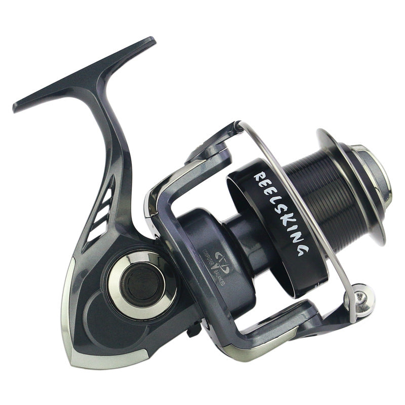 ZANLURE MR4000-7000 5.2:1 13+1BB Gapless Full Metal Distant Wheel Spinning Fishing Reel